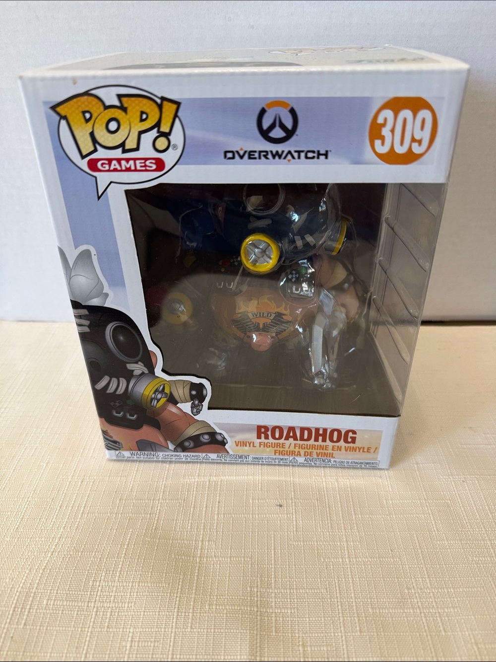 Funko POP! Overwatch Roadhog Vinyl Figure - Orange, Black, Yellow 309